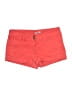 Express Solid Red Shorts Size 4 - photo 1