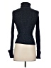 Express Metallic Blue Turtleneck Sweater Size S - photo 2