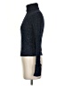 Express Metallic Blue Turtleneck Sweater Size S - photo 5