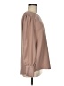 Adrianna Papell 100% Polyester Tan Long Sleeve Blouse Size M - photo 4