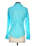 Frank & Eileen 100% Cotton Teal Long Sleeve Blouse Size S - photo 2