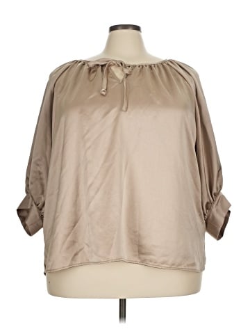 Karen Kane 3/4 Sleeve Blouse (view 1)