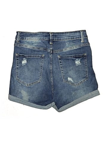 Wax Jean Denim Shorts (view 2)