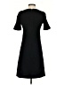J.Crew Solid Black Casual Dress Size 2 - photo 2
