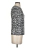 Halogen Animal Print Silver Short Sleeve T-Shirt Size S - photo 4