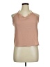 Free Press Tan Sleeveless Blouse Size XL - photo 1