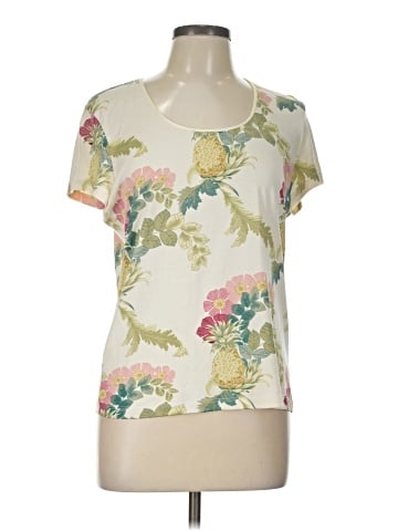 Tommy Bahama Short Sleeve Silk Top (view 1)