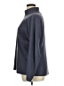 The North Face 100% Polyester Solid Gray Blue Pullover Sweater Size XL - photo 5
