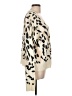 Sanctuary Animal Print Ivory Cardigan Size L - photo 4