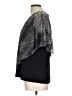 Liz McCoy Silver Short Sleeve Blouse Size L - photo 5