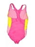 Speedo Color Block Pink Leotard Size M (kids) - photo 2