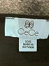 CeCe Black Short Sleeve Blouse Size XXS - photo 7