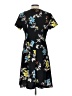 Apt. 9 Print Black Casual Dress Size L - photo 2