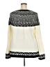 Talbots Chevron-herringbone Ivory Pullover Sweater Size 2X - photo 2