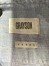 Grayson 100% Linen Blue Long Sleeve Button-Down Shirt Size XL (5) - photo 7