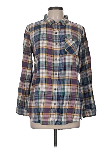 Ruff Hewn Long Sleeve Button-Down Shirt (view 1)