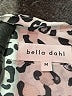 Bella Dahl Animal Print Silver Long Sleeve Blouse Size M - photo 4