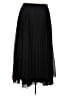 ASOS 100% Polyester Solid Black Formal Skirt Size 6 - photo 1