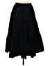 o.p.t 100% Cotton Solid Black Casual Skirt Size M - photo 1