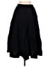 o.p.t 100% Cotton Solid Black Casual Skirt Size M - photo 2