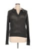 Caslon Metallic Black Green Pullover Sweater Size XL - photo 1