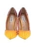 Steve Madden Color Block Yellow Heels Size 9 - photo 2