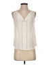E&M Collection 100% Rayon Ivory Sleeveless Blouse Size S - photo 1