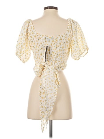 Lulus Short Sleeve Blouse (view 2)