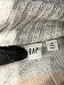 Gap Stripes Gray Turtleneck Sweater Size M (tall) - photo 5