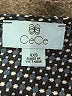 CeCe Polka Dots Blue Short Sleeve Blouse Size XXS - photo 7