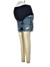 Pink Blush Blue Denim Shorts Size M - photo 1