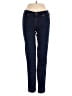 Express Jeans Chevron-herringbone Blue Jeans Size 2 - photo 1