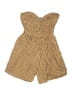 Rachel Comey 100% Silk Gold Brown Romper Size XS - photo 1