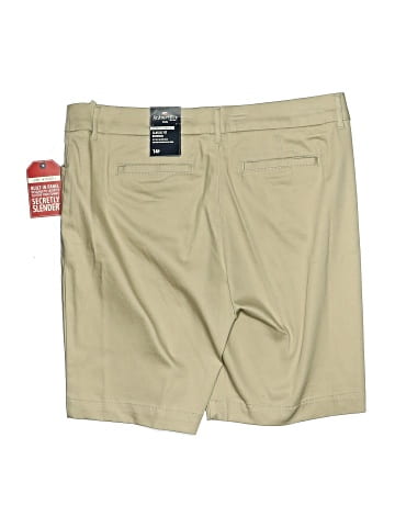 St. John's Bay Khaki Shorts (view 2)