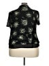 JM Collection 100% Rayon Black Short Sleeve Blouse Size 22 - photo 2