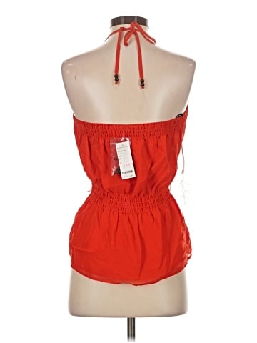 Bebe Sleeveless Silk Top (view 2)