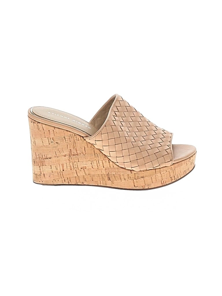 Pre-owned Etienne Aigner Wedges In Tan