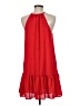 Aqua 100% Polyester Red Casual Dress Size M - photo 2
