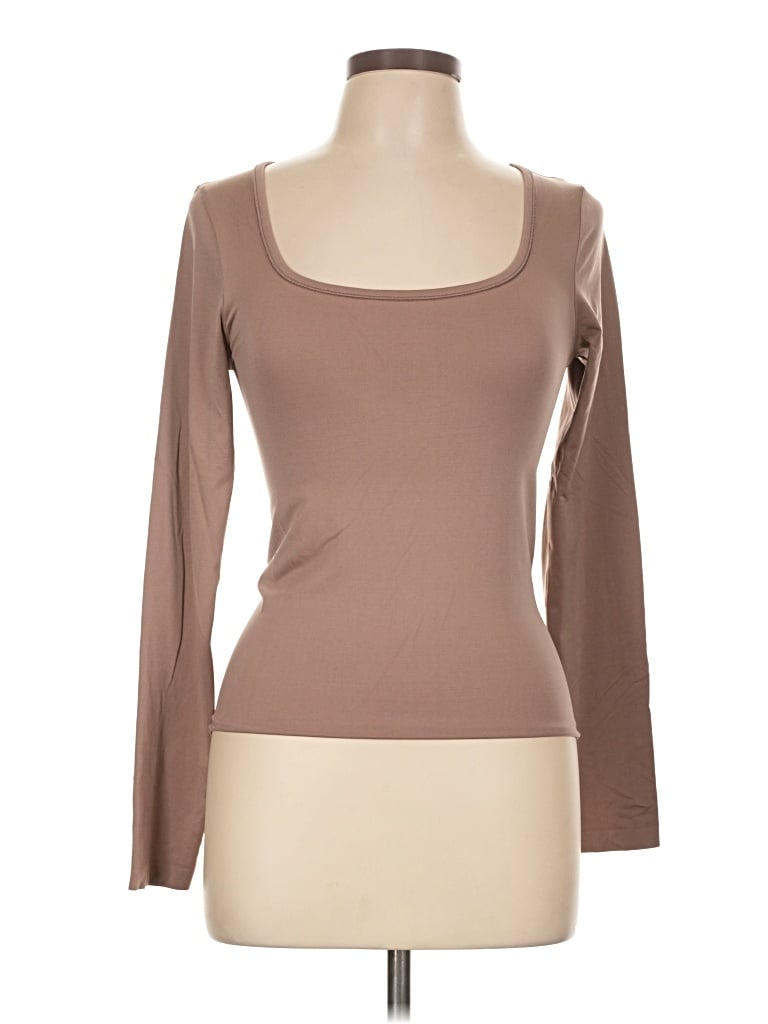 Pre-owned Sunday Best Long Sleeve T-shirt In Brown