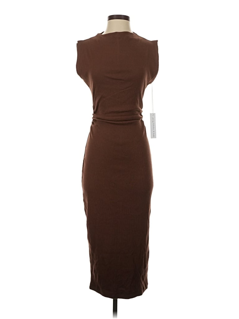 Pre-owned Yfb Cocktail Dress In Brown