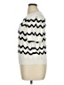 Express 100% Cotton Chevron-herringbone Ivory Pullover Sweater Size XL - photo 5
