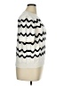Express 100% Cotton Chevron-herringbone Ivory Pullover Sweater Size XL - photo 4