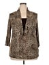 Susan Lawrence Brown Kimono Size 2X - photo 1
