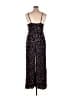 Wild Fable 100% Rayon Polka Dots Black Jumpsuit Size XL - photo 2