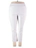Croft & Barrow Solid White Active Pants Size 20W R - photo 1