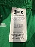 Under Armour 100% Polyester Color Block Green Athletic Shorts Size 7 - photo 4