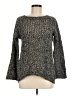 J.J.Basics 100% Acrylic Tweed Gray Pullover Sweater Size M - photo 1