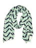 Charming Charlie 100% Polyester Chevron-herringbone Green Scarf One size - photo 1
