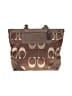 Coach 100% Canvas Brown Shoulder Bag One size - photo 1