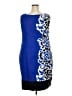 Kim Rogers Graphic Blue Cocktail Dress Size 18 - photo 2